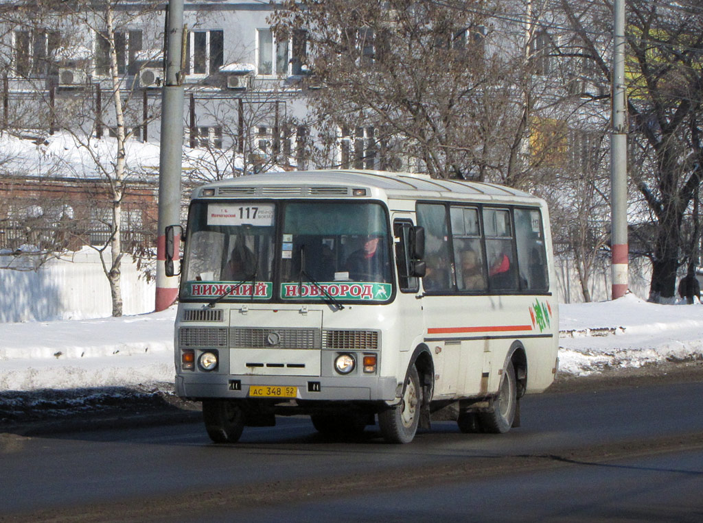 Нижегородская область, ПАЗ-32054-07 № АС 348 52