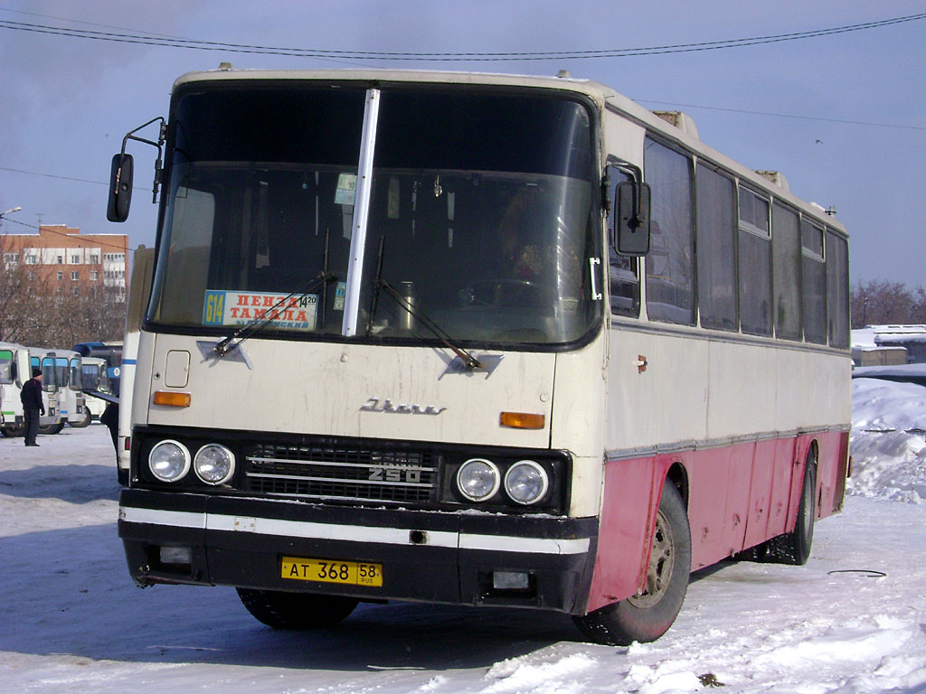 Пензенская область, Ikarus 250.95 № АТ 368 58