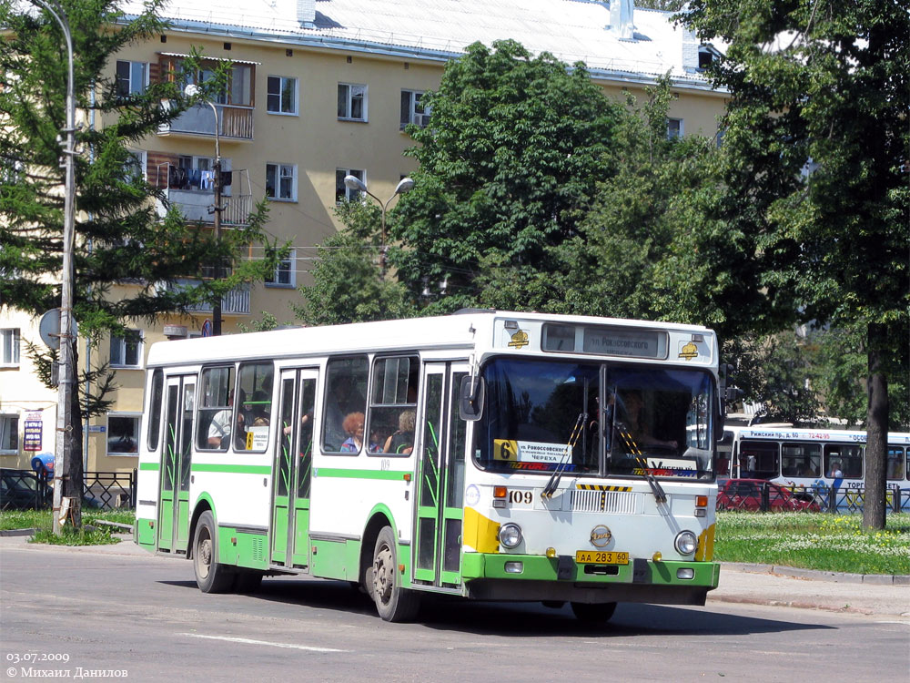 Псковская область, ЛиАЗ-5256.25 № 109