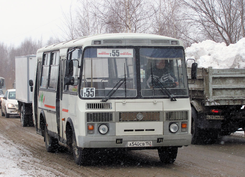 Нижегородская область, ПАЗ-32054 № А 540 СВ 152