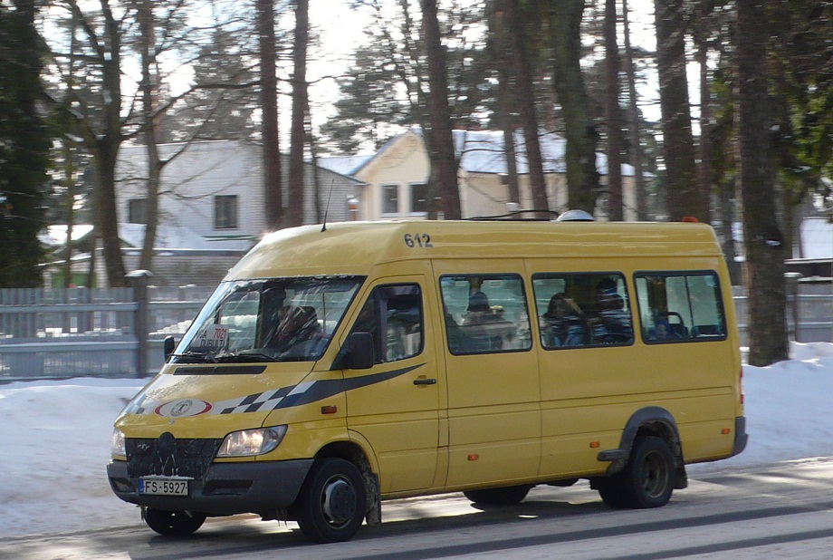 Латвия, Mercedes-Benz Sprinter W904 413CDI № 612