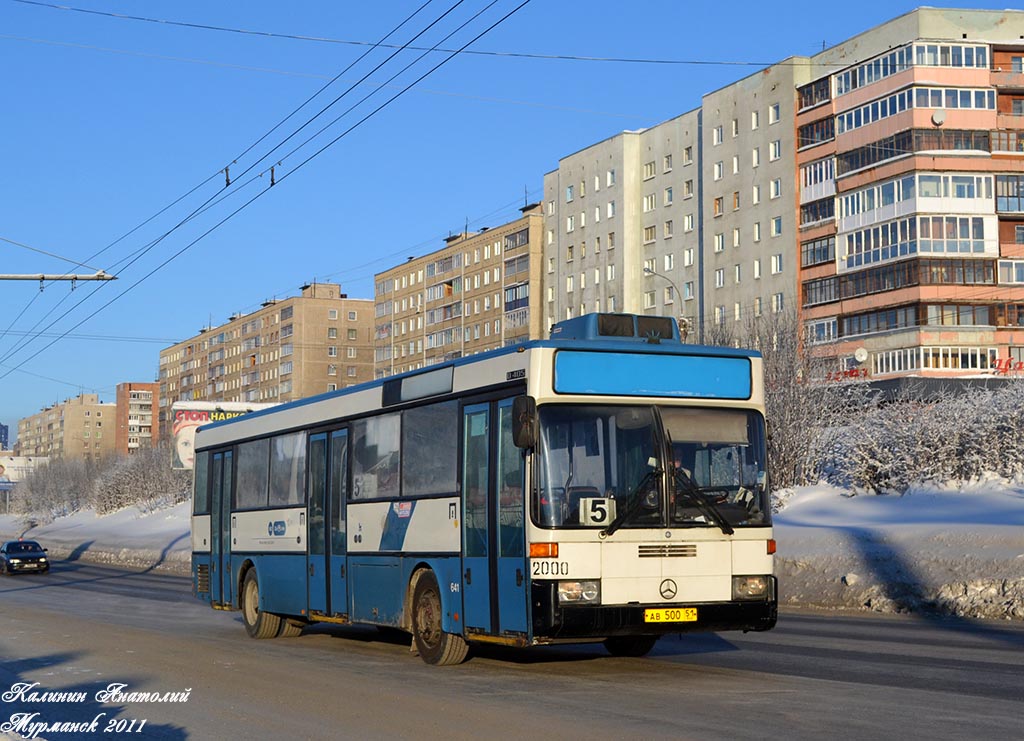 Мурманская область, Mercedes-Benz O405 № 2000