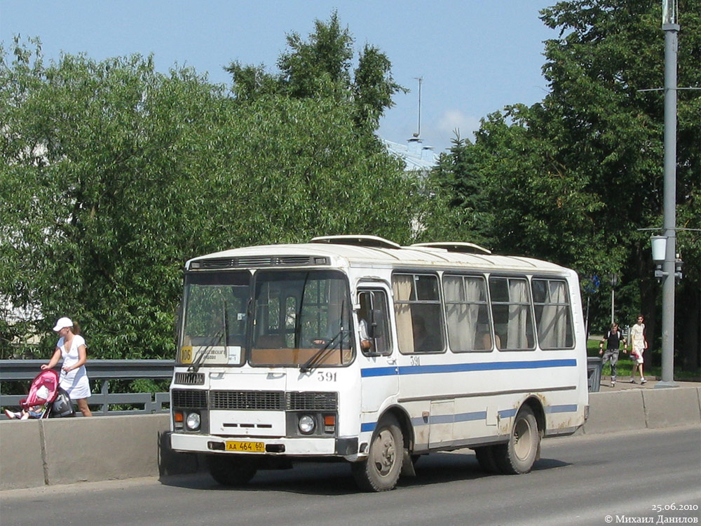 Псковская область, ПАЗ-3205-110 № 391