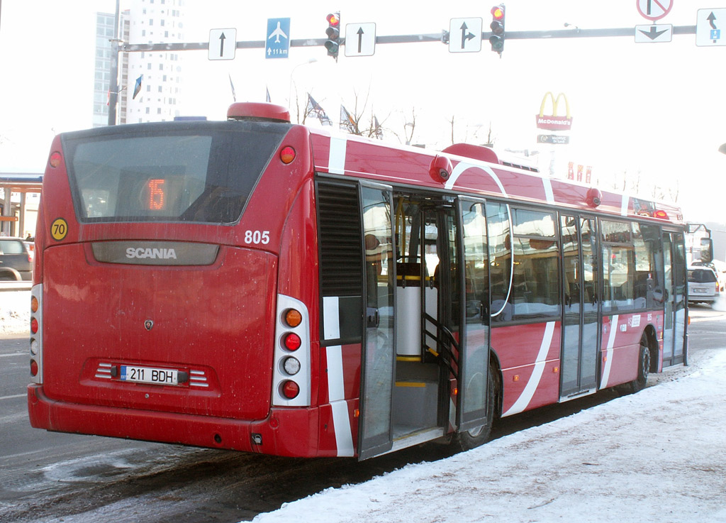 Эстония, Scania OmniCity II № 805