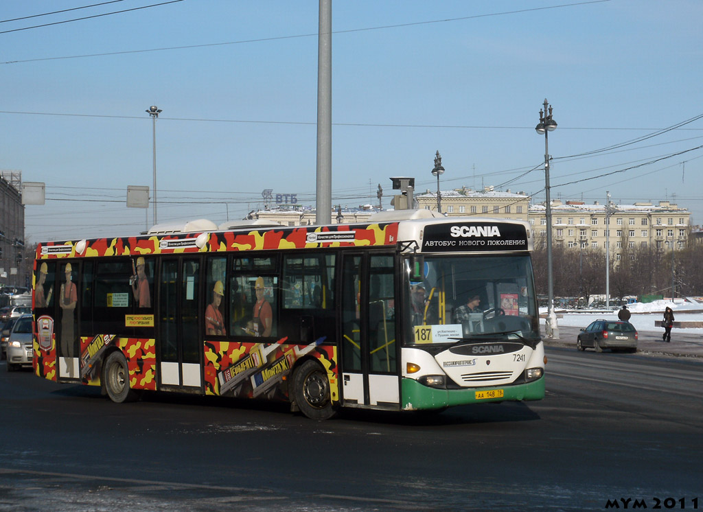 Санкт-Петербург, Scania OmniLink I (Скания-Питер) № 7241