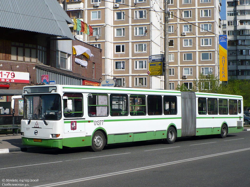 Москва, ЛиАЗ-6212.01 № 01377