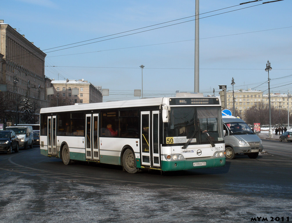 Санкт-Петербург, ЛиАЗ-5292.20 № 7107