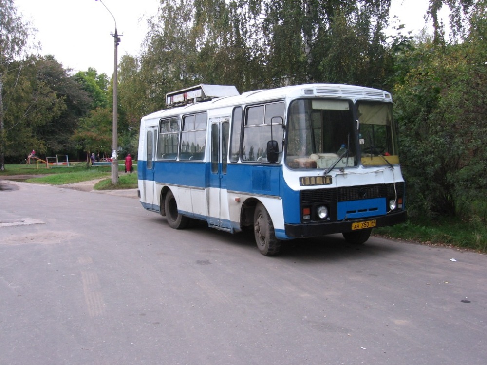 Тверская область, ПАЗ-32051 № АВ 350 69