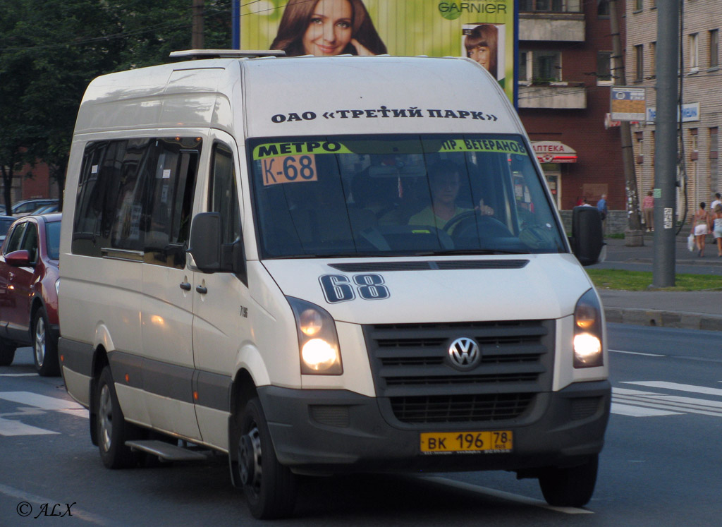 Petrohrad, BTD-2219 (Volkswagen Crafter) č. ВК 196 78