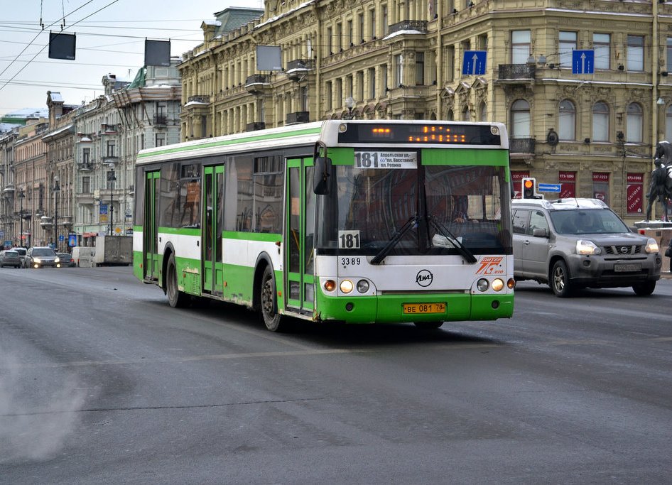 Санкт-Петербург, ЛиАЗ-5292.20 № 3389