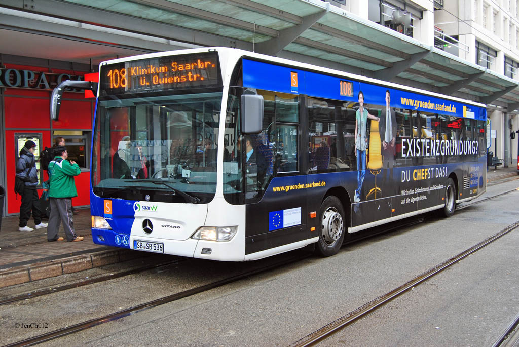 Саар, Mercedes-Benz O530 Citaro facelift № 536