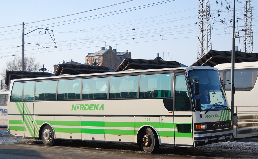 Латвия, Setra S215HD № 166