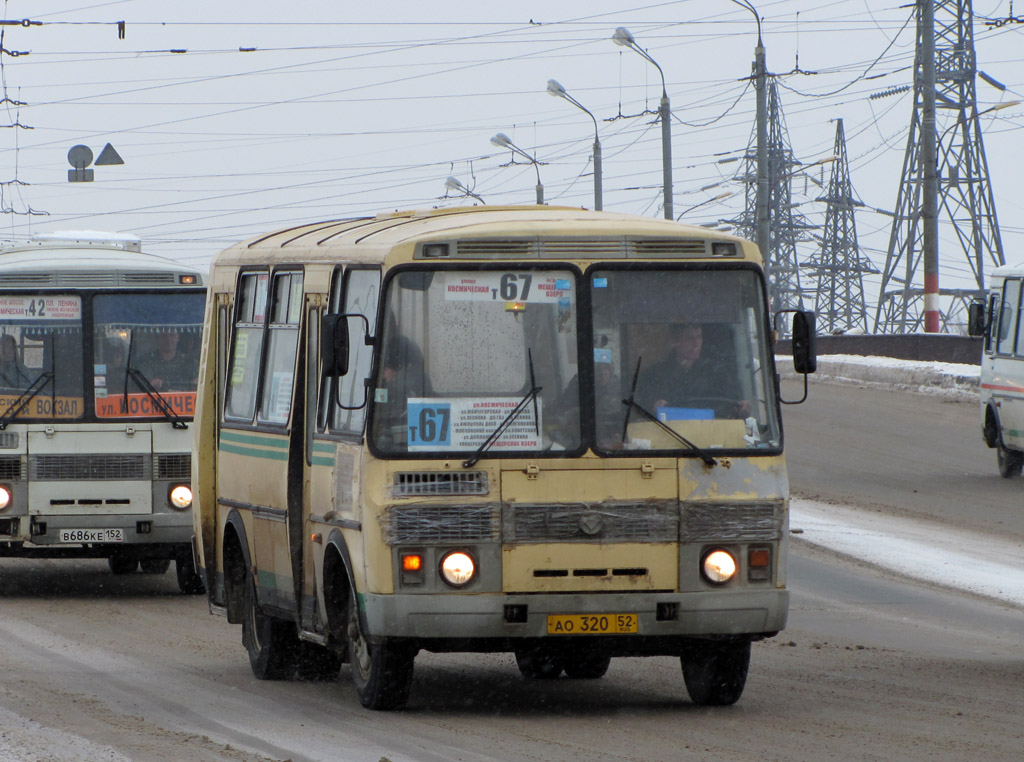 Нижегородская область, ПАЗ-32054 № АО 320 52