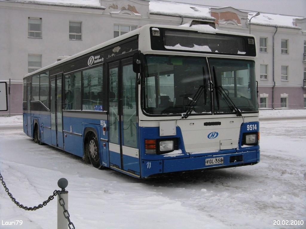 Финляндия, Scania CN113CLL MaxCi № 9514