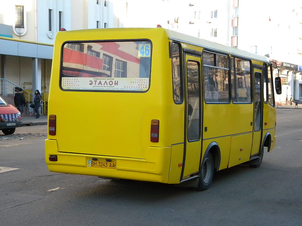 Одеська область, БАЗ-А079.14 "Подснежник" № BH 3243 AA