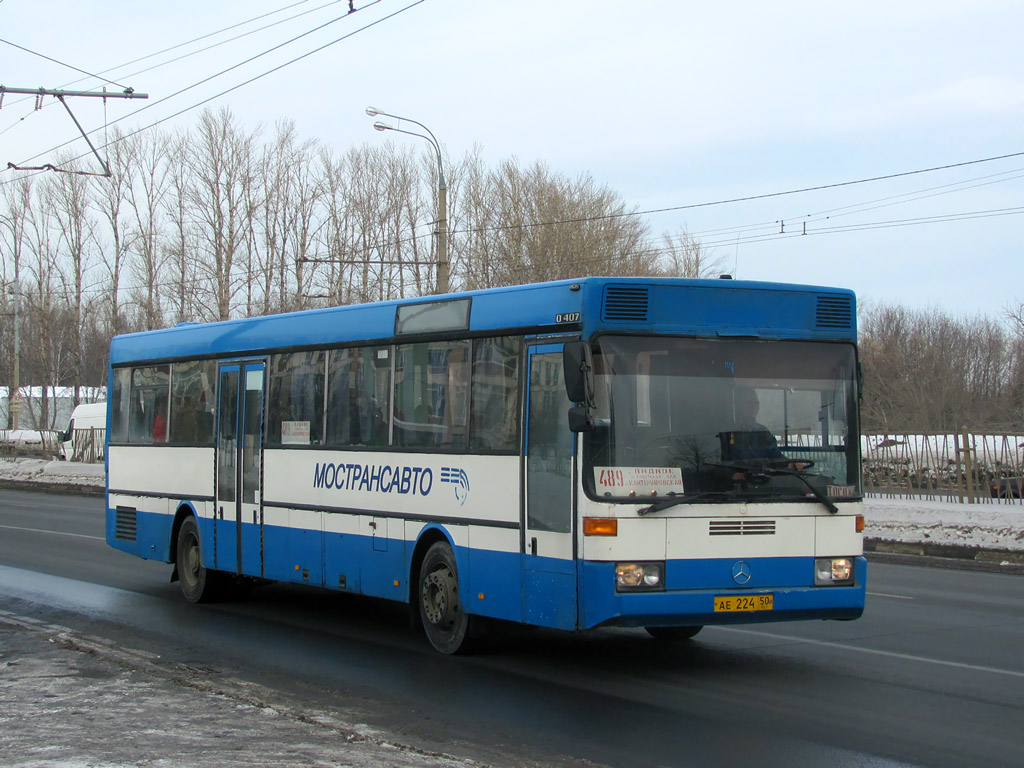 Московская область, Mercedes-Benz O407 № 0222