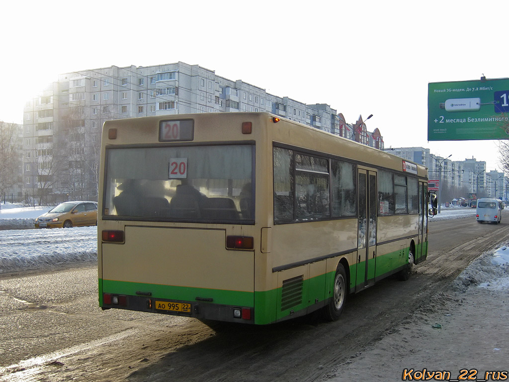 Алтайский край, Mercedes-Benz O405 № АО 995 22