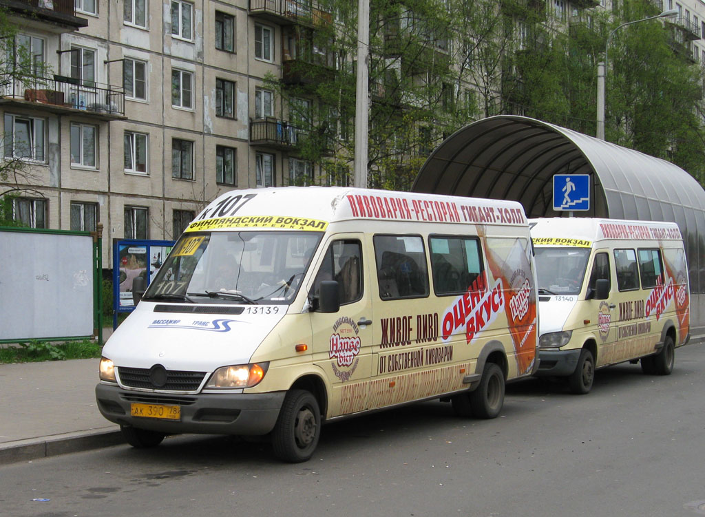 Санкт-Петербург, Mercedes-Benz Sprinter W904 408CDI № 13139