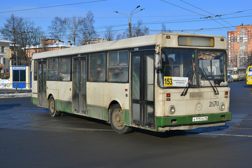 Санкт-Петербург, ЛиАЗ-5256.25 № 2670