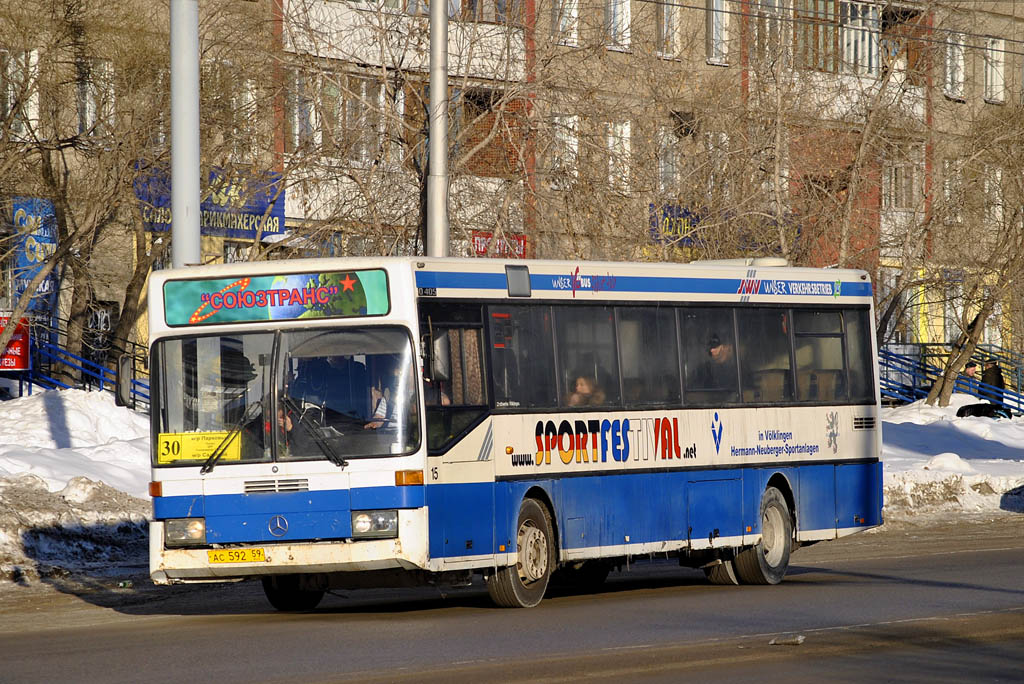 Пермский край, Mercedes-Benz O405 № АС 592 59