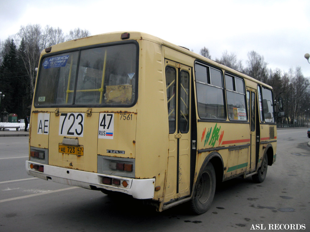 Obwód leningradzki, PAZ-32054-07 Nr 7561