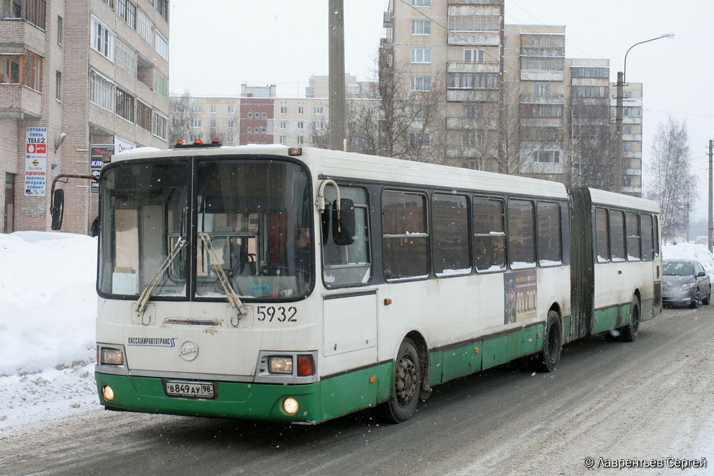 Санкт-Петербург, ЛиАЗ-6212.00 № 5932