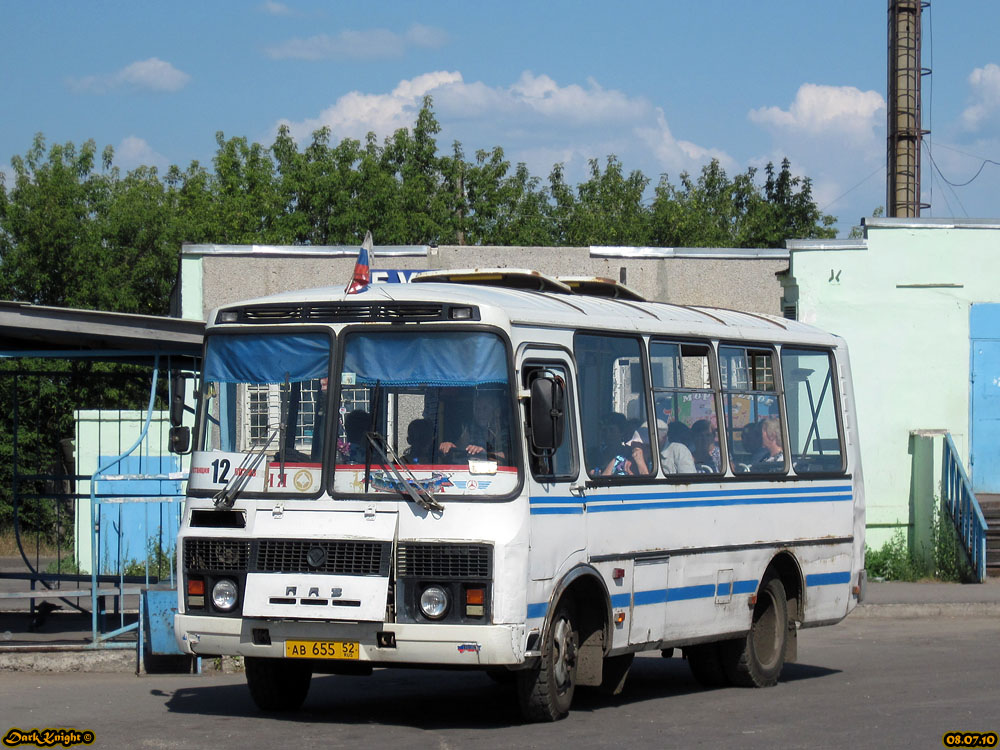 Нижегородская область, ПАЗ-32054 № АВ 655 52