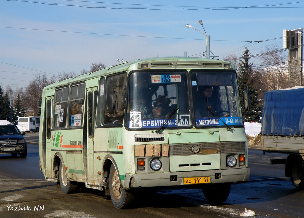 Нижегородская область, ПАЗ-32054 № АО 141 52