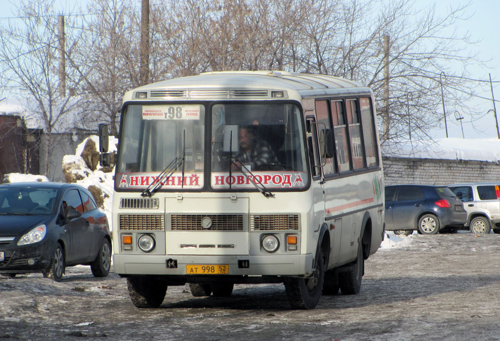 Нижегородская область, ПАЗ-32054 № АТ 998 52