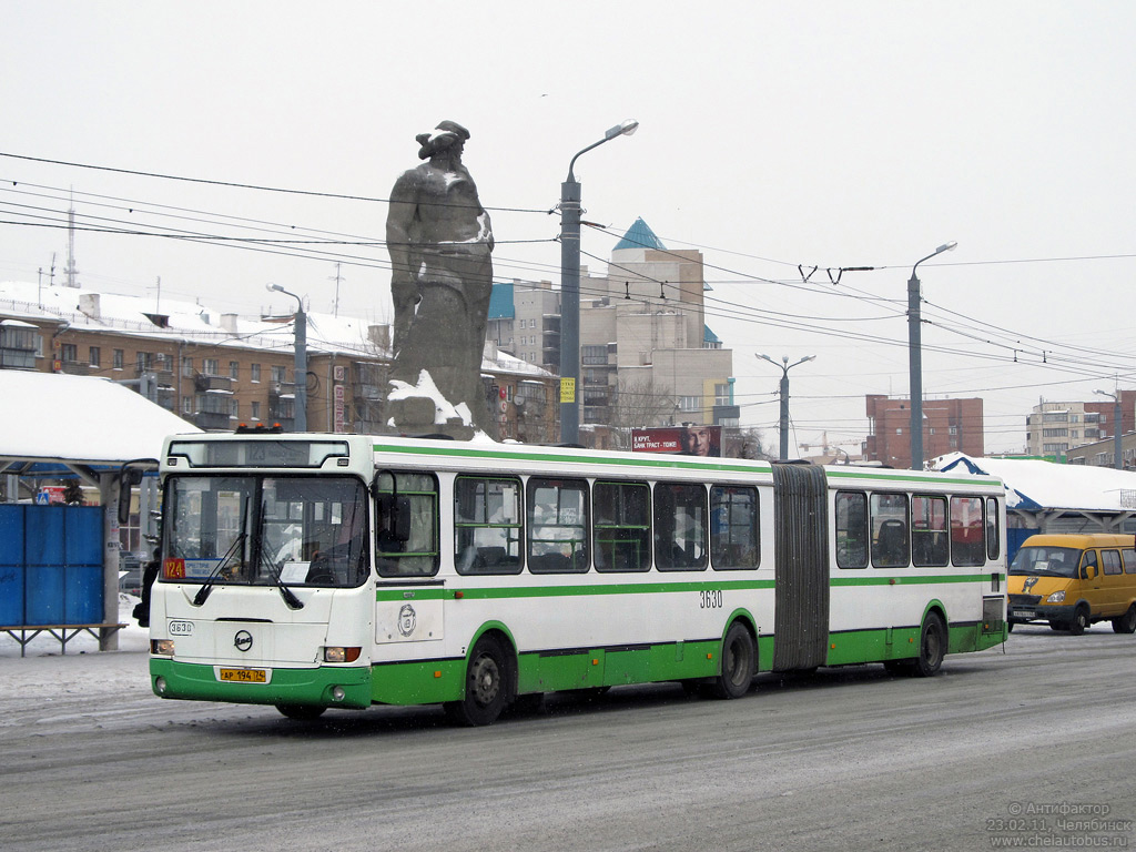 Челябинская область, ЛиАЗ-6212.00 № 3630