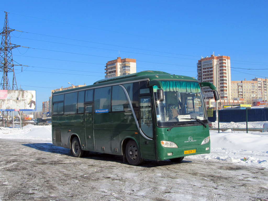 Челябинская область, Golden Dragon XML6796E5G № АХ 829 74
