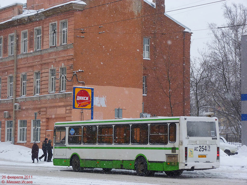 Санкт-Петербург, ЛиАЗ-5256.26 № 7170