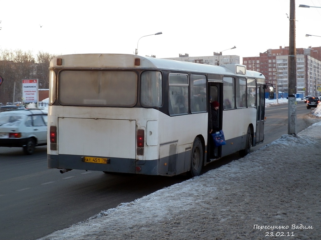 Санкт-Петербург, MAN 192 SL200 № АТ 451 78