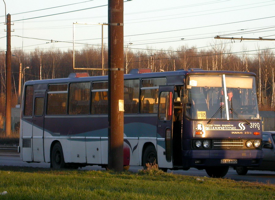 Санкт-Петербург, Ikarus 250.93 № 3190