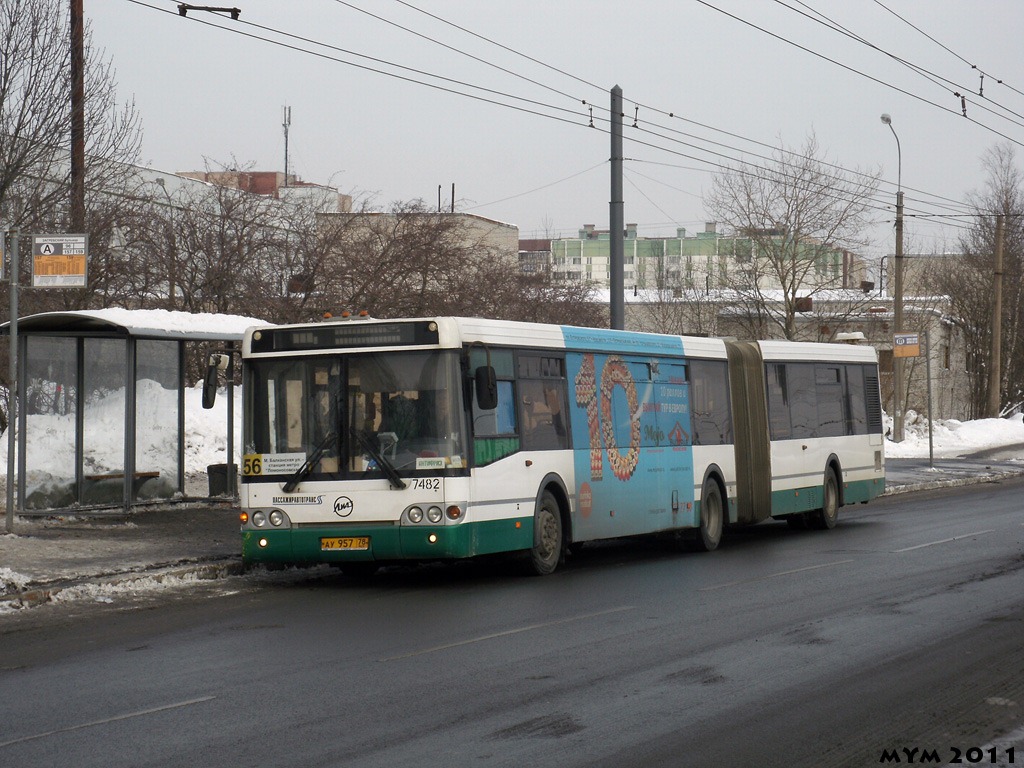 Санкт-Петербург, ЛиАЗ-6213.20 № 7482