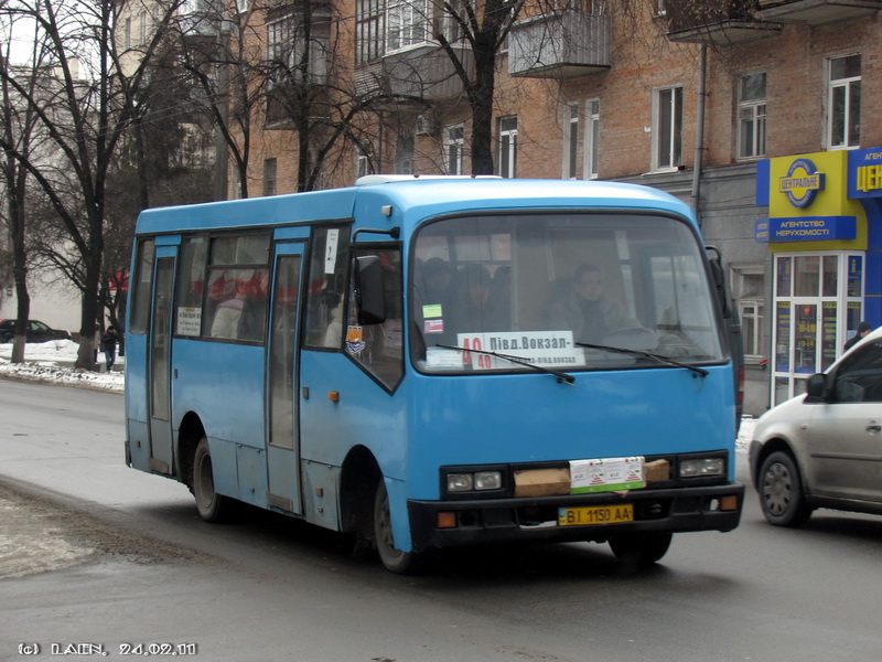 Полтавская область, Богдан А091 № BI 1150 AA