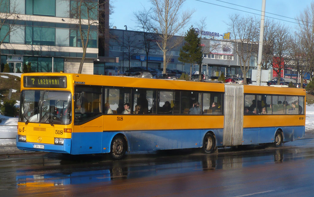 Литва, Mercedes-Benz O405G № 518