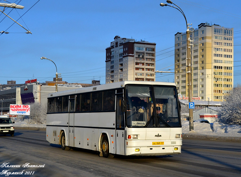 Мурманская область, МАЗ-152.062 № АЕ 069 51