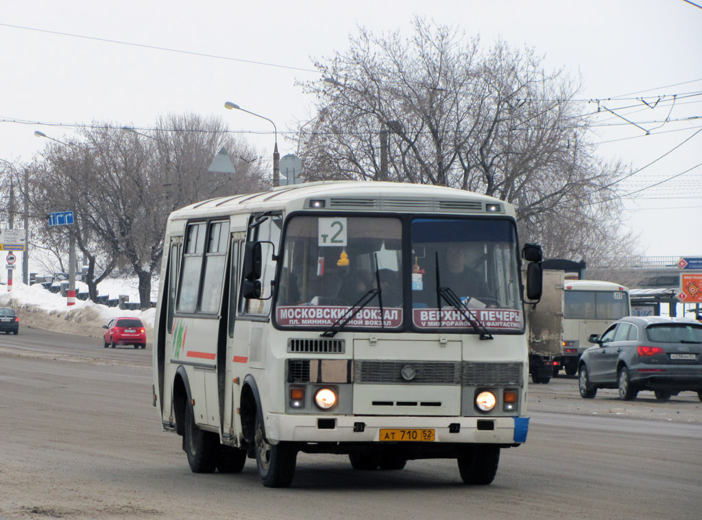 Нижегородская область, ПАЗ-32054 № АТ 710 52