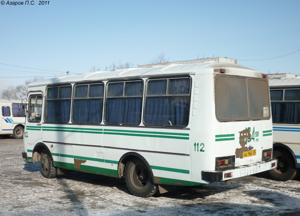 Omsk region, PAZ-3205 (00) # 112