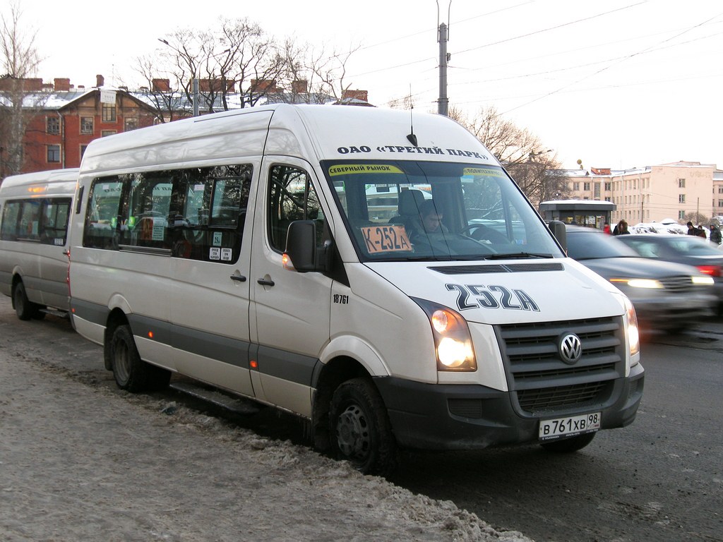 Санкт-Петербург, БТД-2219 (Volkswagen Crafter) № В 761 ХВ 98