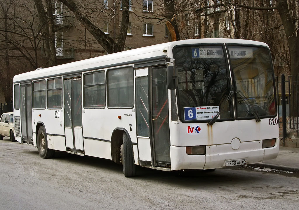 Ростовская область, Mercedes-Benz O345 № 820