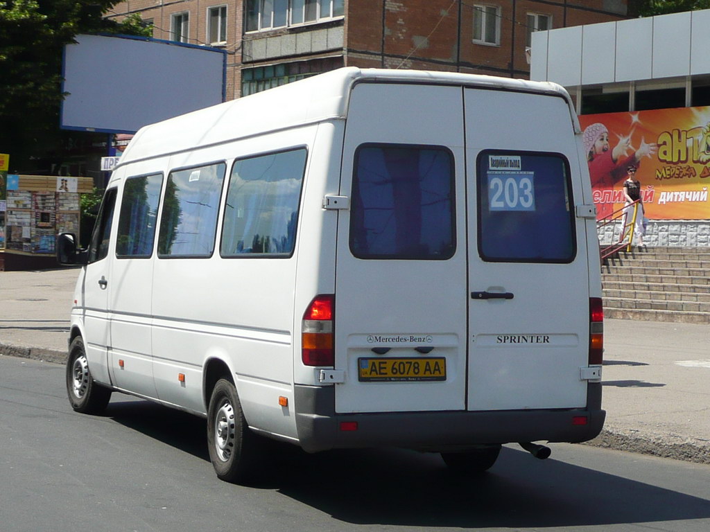 Днепропетровская область, Mercedes-Benz Sprinter W903 312D № AE 6078 AA