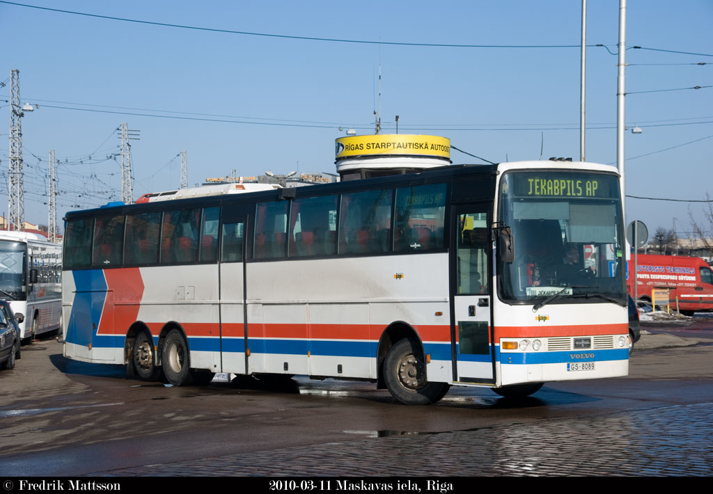 Латвия, Van Hool T8 Alizée 360NL № GS-8089