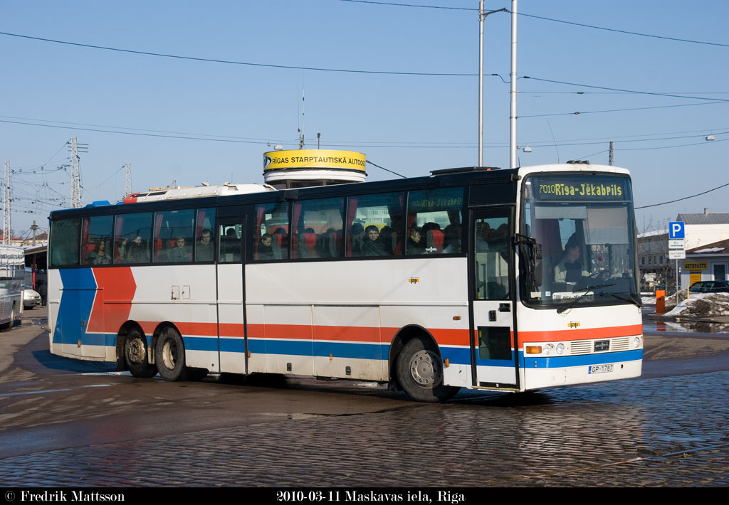 Латвия, Van Hool T8 Alizée 360NL № GP-1787