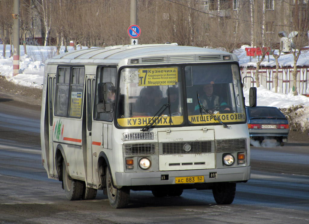 Нижегородская область, ПАЗ-32054 № АС 883 52