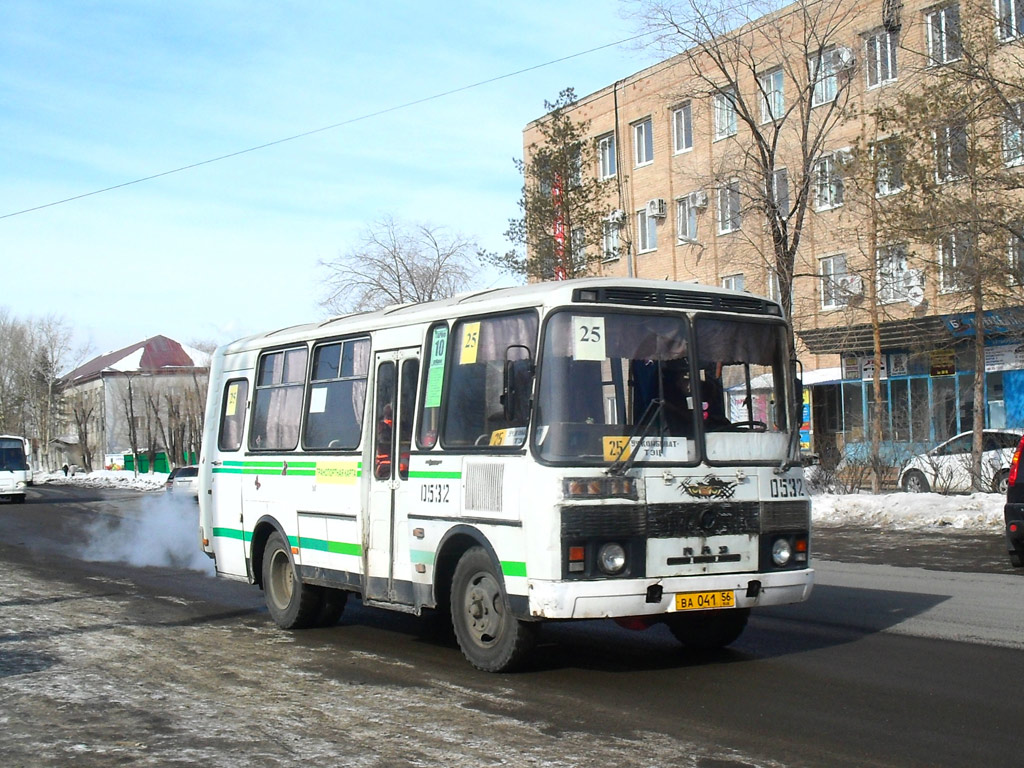 Оренбургская область, ПАЗ-32053 № 0532