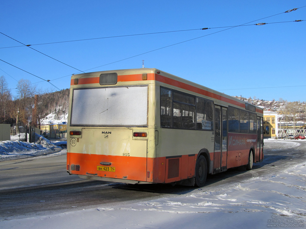 Chelyabinsk region, MAN 791 SL202 # ВН 423 74