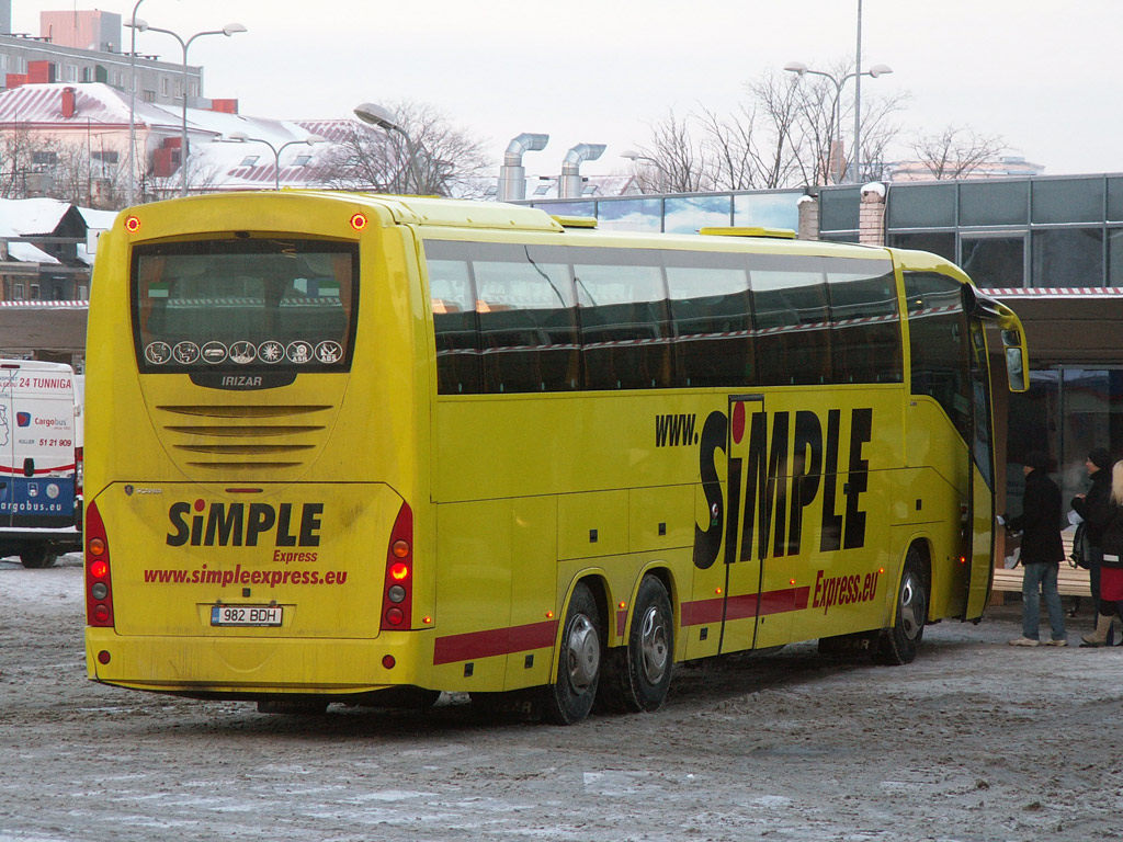 Эстония, Irizar New Century 15.37 № 982 BDH