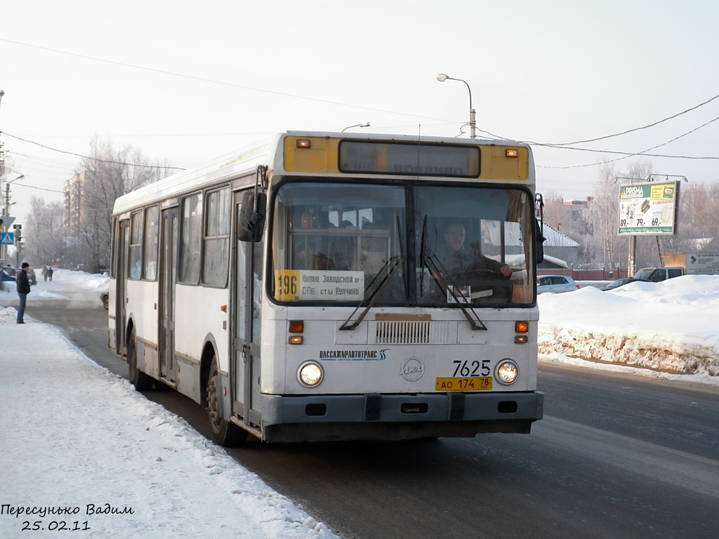 Санкт-Петербург, ЛиАЗ-5256.25 № 7625